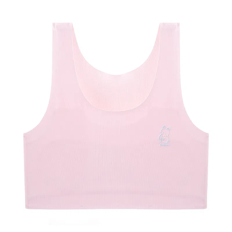 初高中发育青少年内衣欧迪芬 简约透气无痕背心加宽弹力不跑位不漏点贴合不卷边文胸 女款