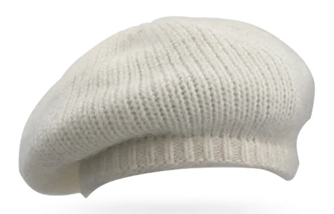 优幽兰 韩版显脸小防风防寒加厚保暖高级感 贝雷帽 女款