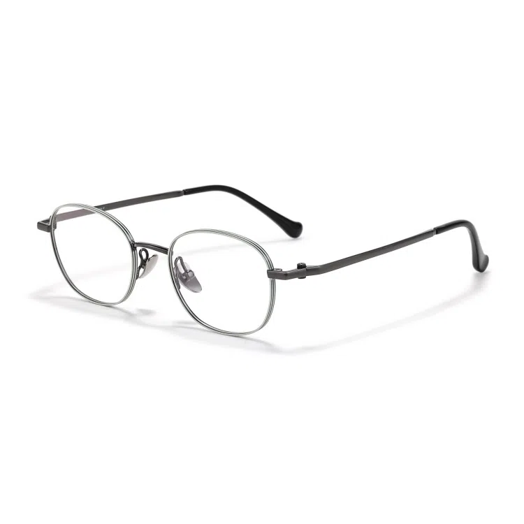 【联系客服可选配镜套餐】 佐川 超轻钛框宽边轻奢复古无压精致 椭圆形 光学镜架 男女同款情侣款