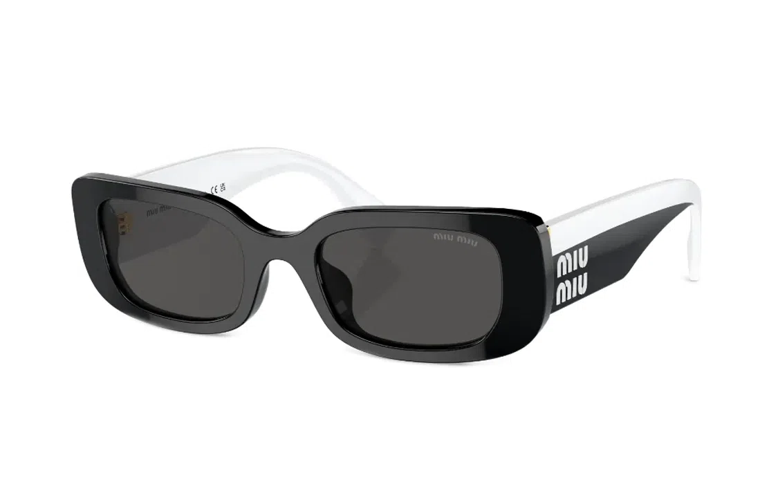 Miu Miu Letter Two-Tone Sunglasses