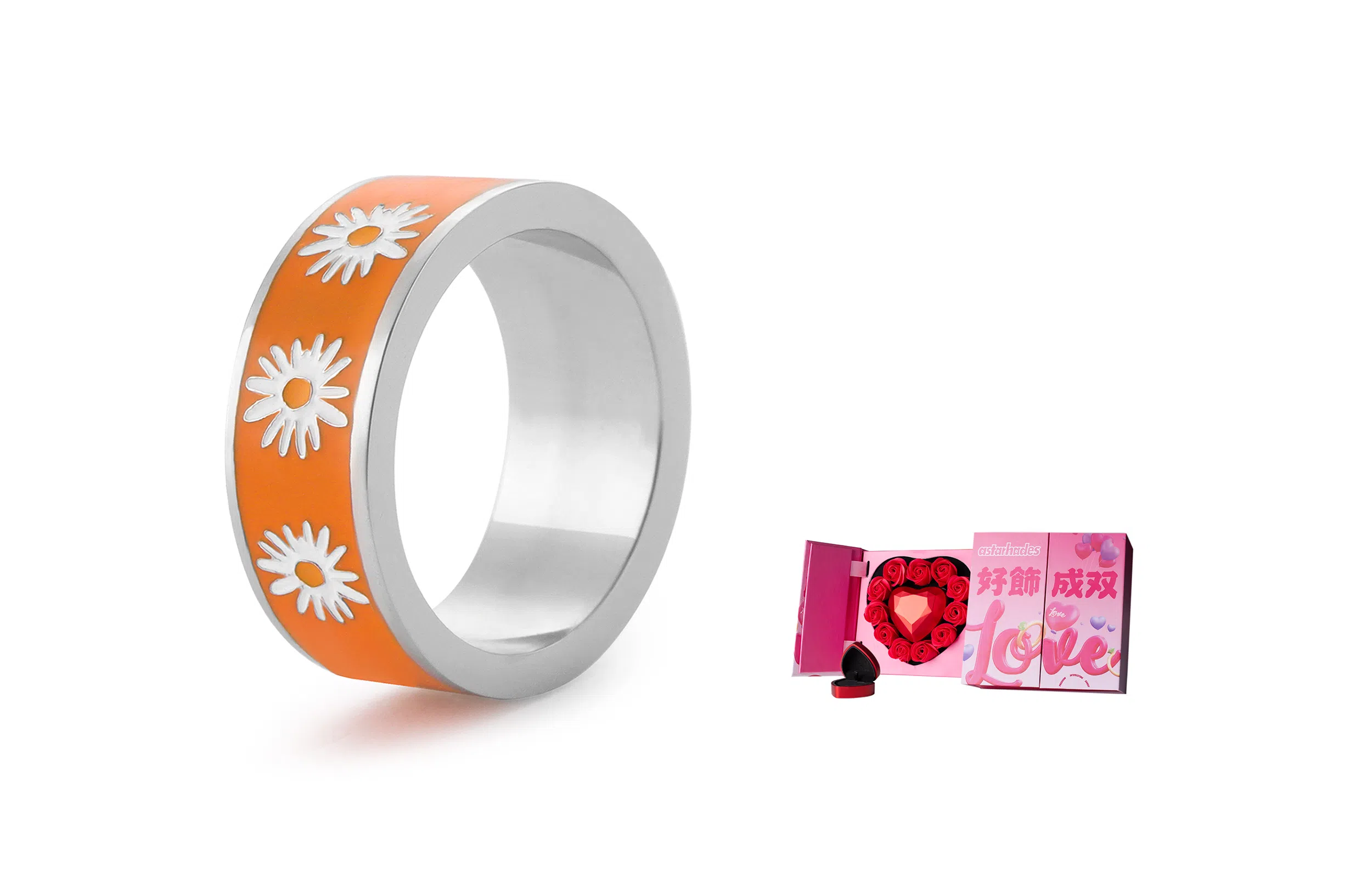 ASTAR HADES Daisy Enamel Ring