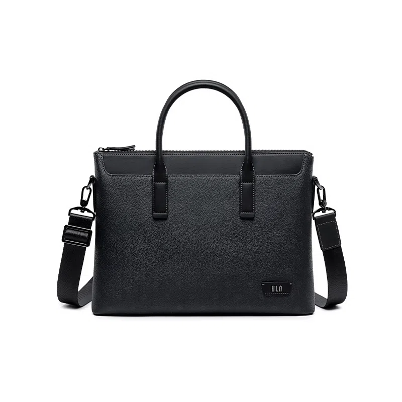 HLA Business Leather Briefcase