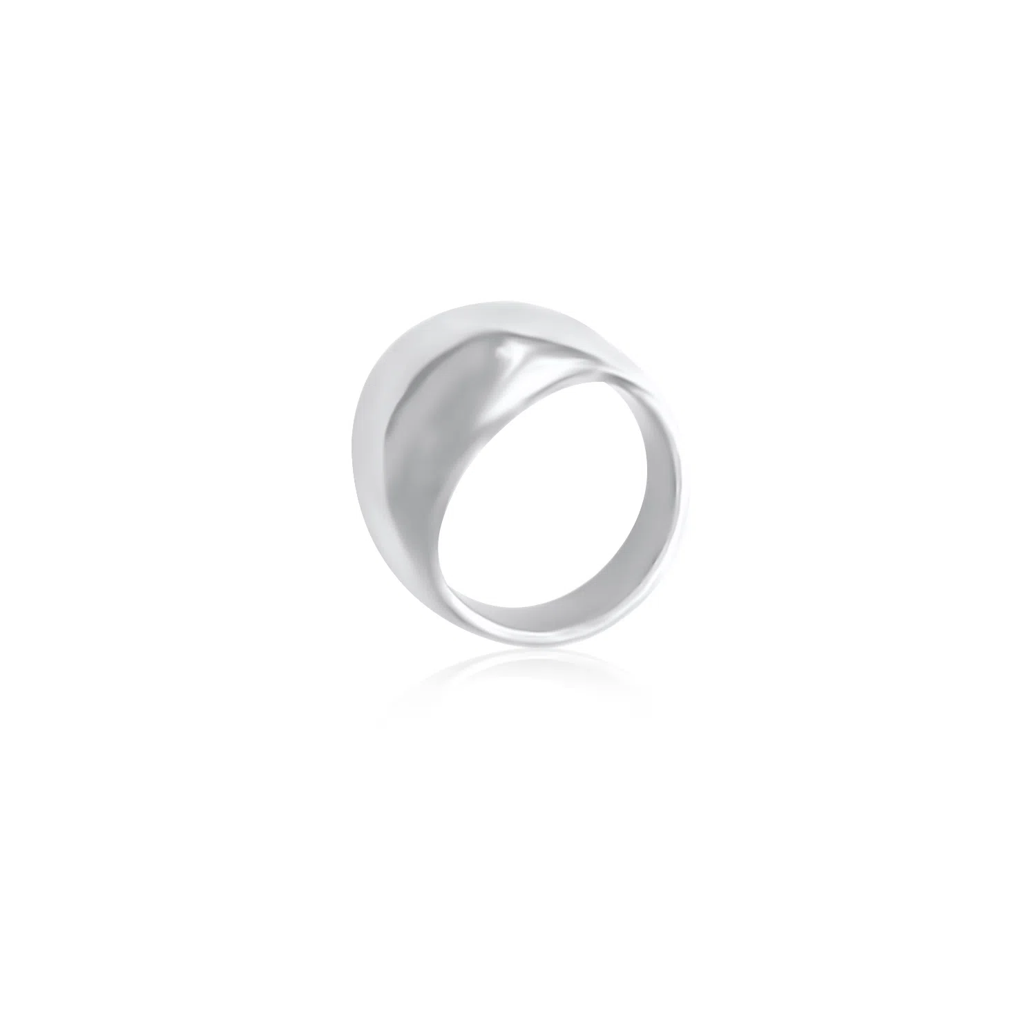 PRETTY DIARY Minimalist Smooth Ring