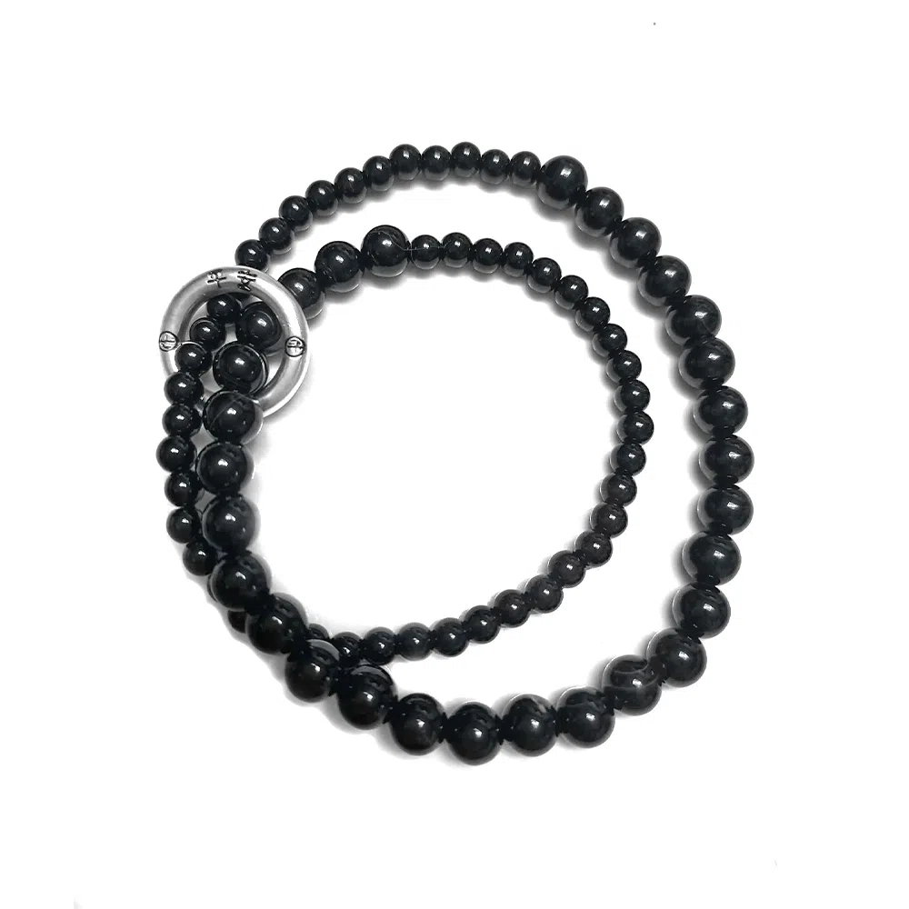 饰伴 新中式国风如鱼得水平安扣手链 复古国潮小众设计感百搭串珠手饰 手串 女款