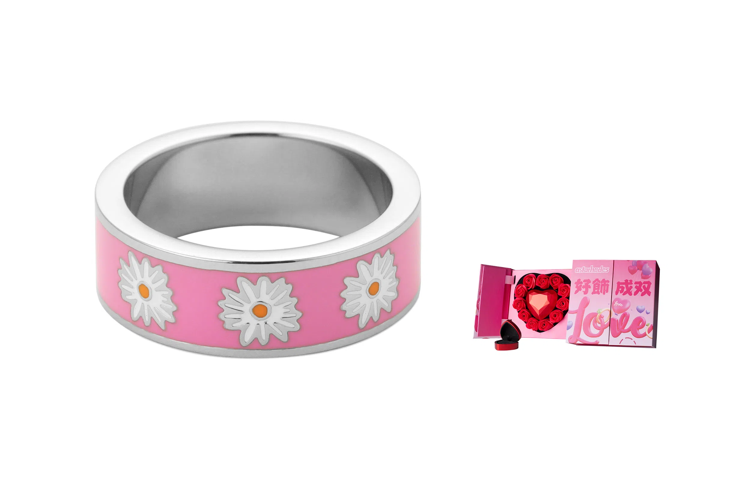 ASTAR HADES Daisy Enamel Ring