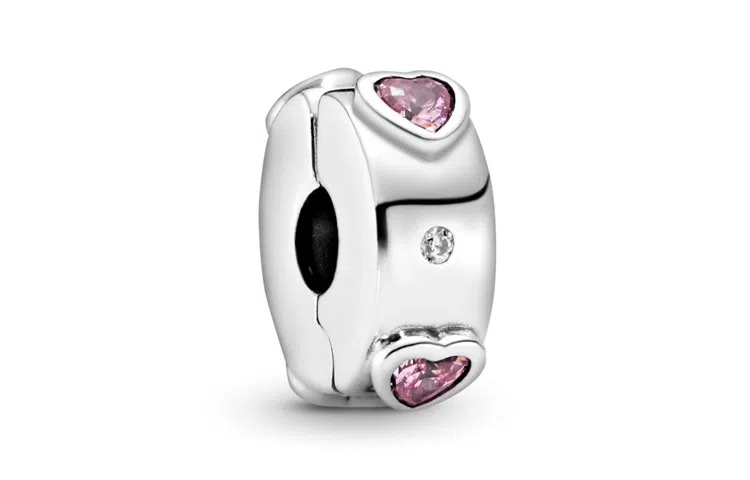 Pandora Sparkling Heart Charm