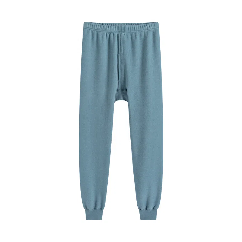 贴身领域 加厚加绒青少年棉裤秋裤绒裤内穿毛裤打底裤保暖裤 男款