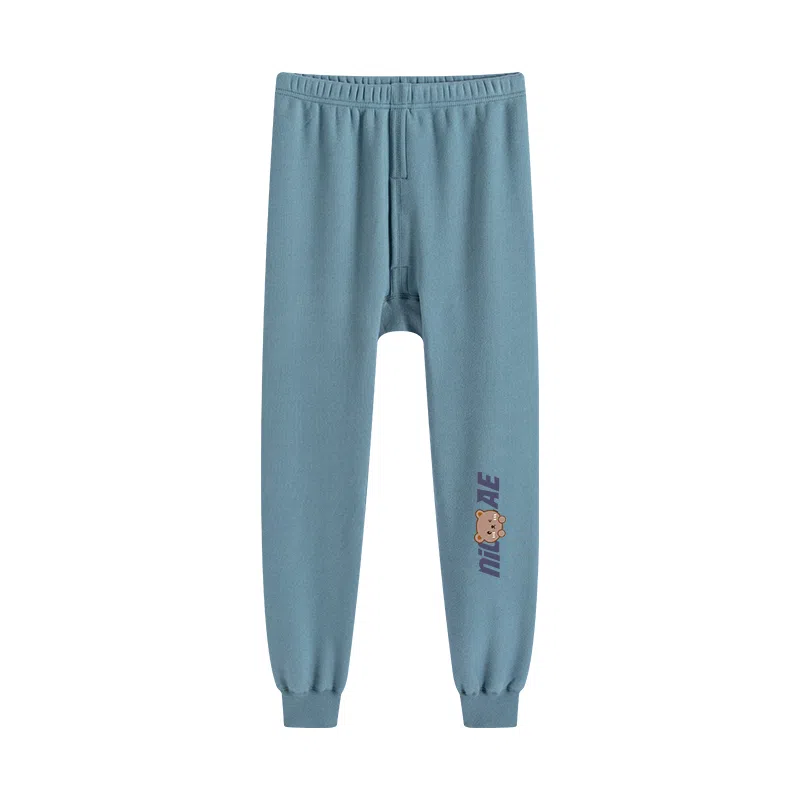 贴身领域 加厚加绒青少年棉裤秋裤绒裤内穿毛裤打底裤保暖裤 男款