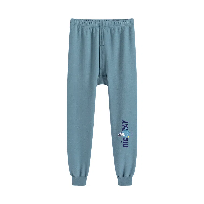 贴身领域 加厚加绒青少年棉裤秋裤绒裤内穿毛裤打底裤保暖裤 男款