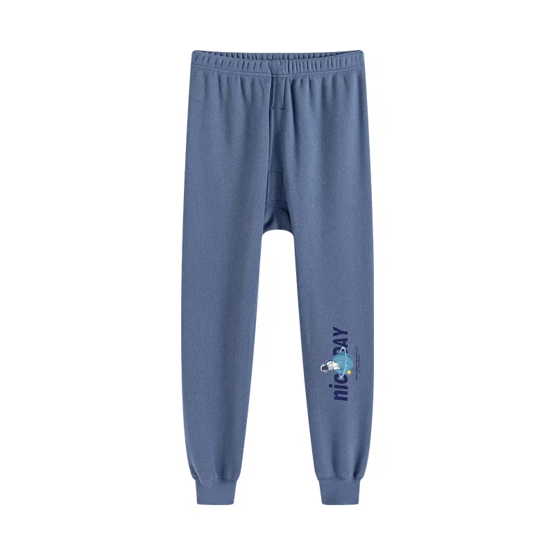 贴身领域 加厚加绒青少年棉裤秋裤绒裤内穿毛裤打底裤保暖裤 男款