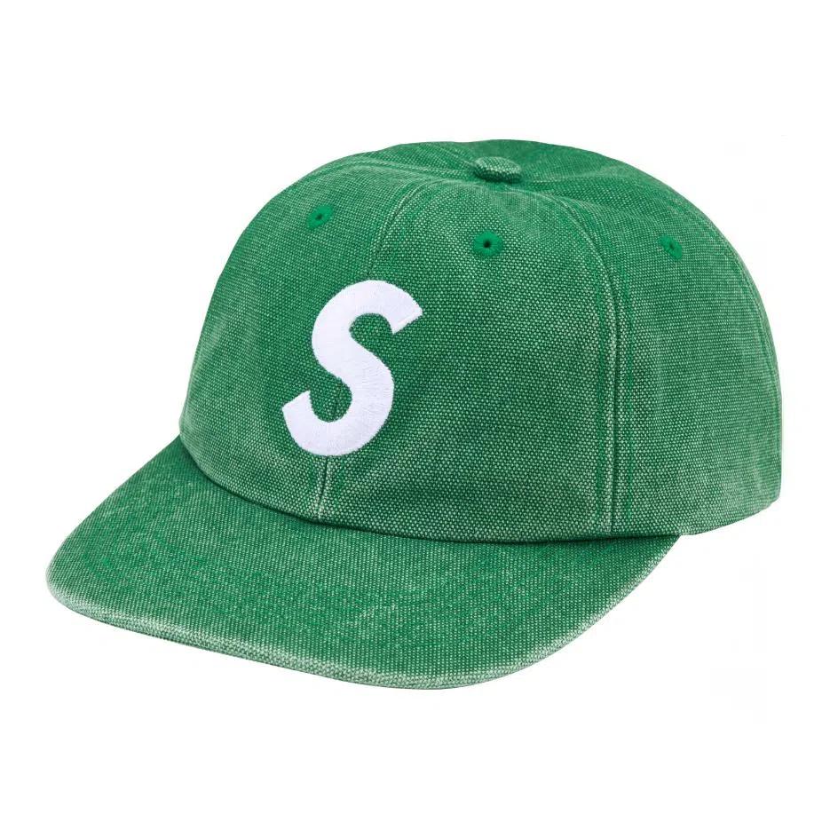 Supreme S Logo 6-Panel Green