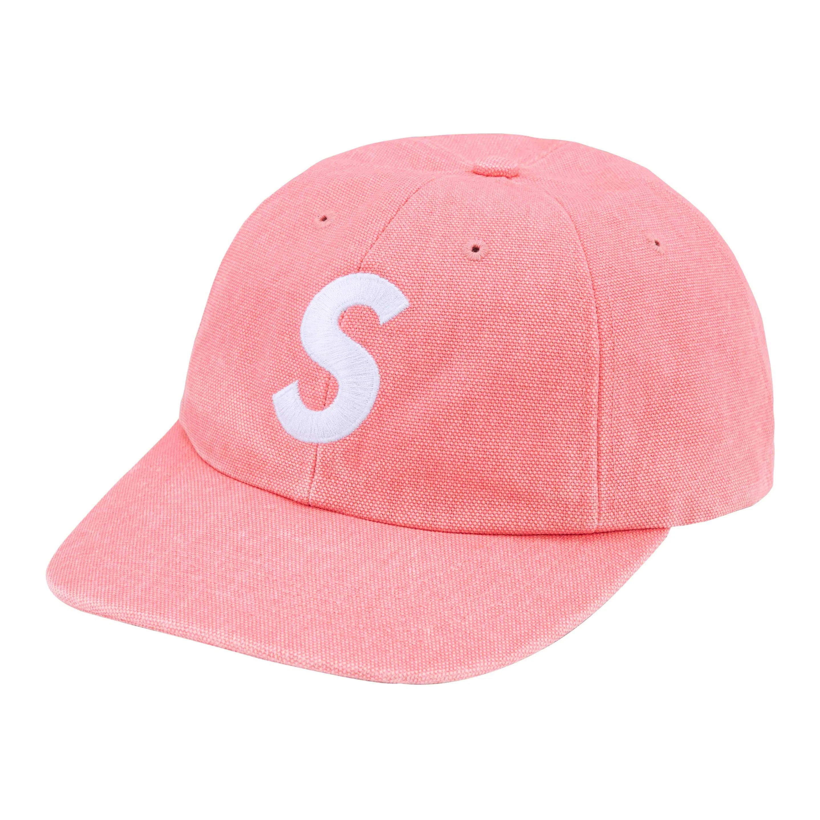 Supreme S Logo 6-Panel Pink