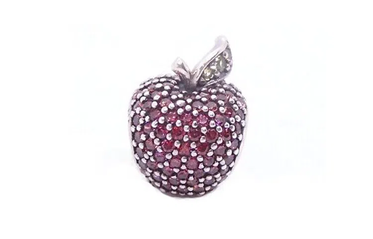 Pandora Red Zircon Apple Pendant