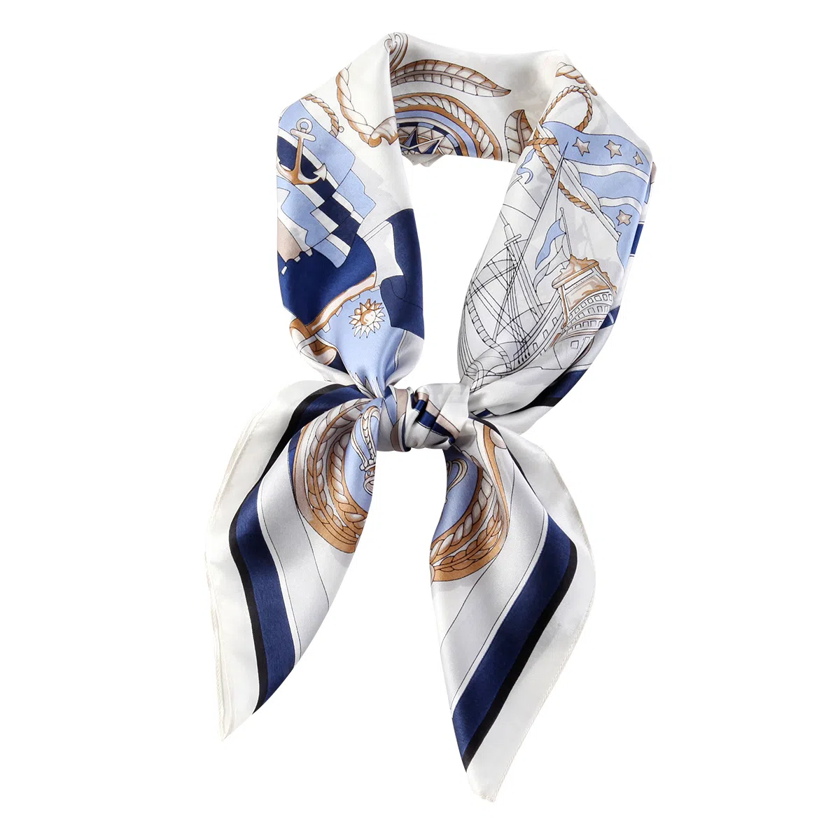 上海故事 加大真丝大方巾 桑蚕丝 丝巾 女款 温婉花意