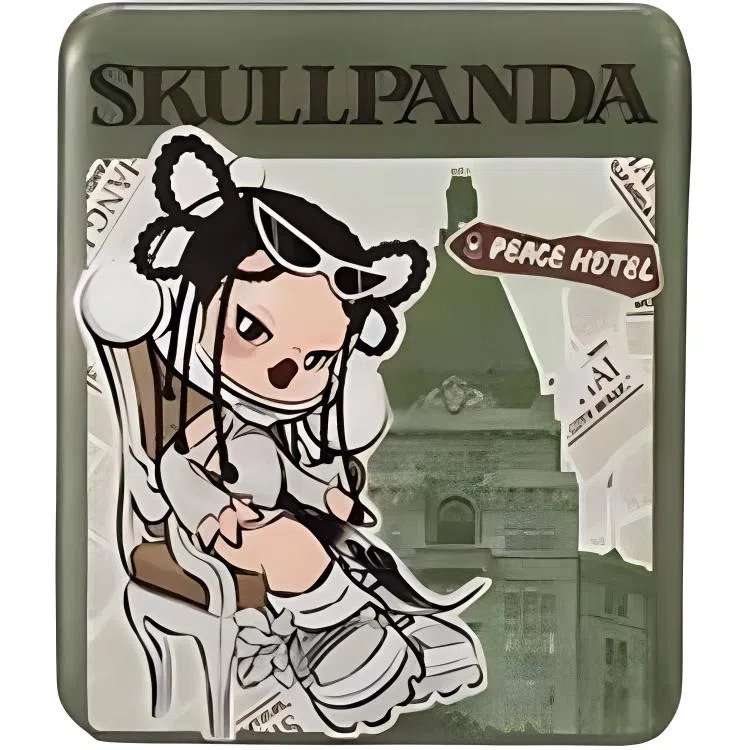 POP MART SKULLPANDA Peace Hotel 6*7cm