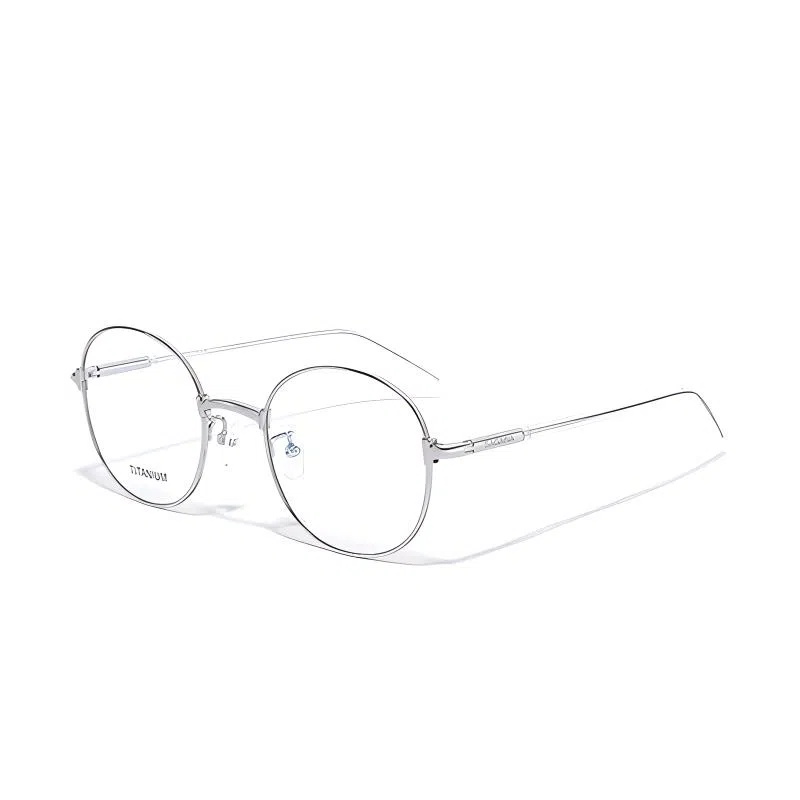 【联系客服可选配镜套餐】 佐川 超轻钛架复古圆框眼镜 修容显瘦文艺 圆形 光学镜架 通用