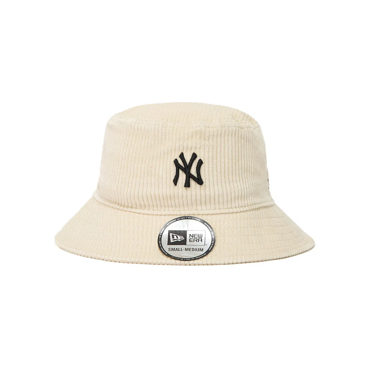 New Era MLB Corduroy Bucket Hat Beige