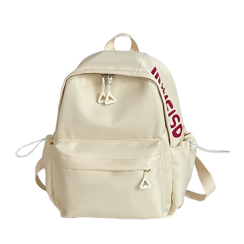 泰克森 简约百搭日系旅行设计感小众登山背包 尼龙 双肩包 常规 女款 多色