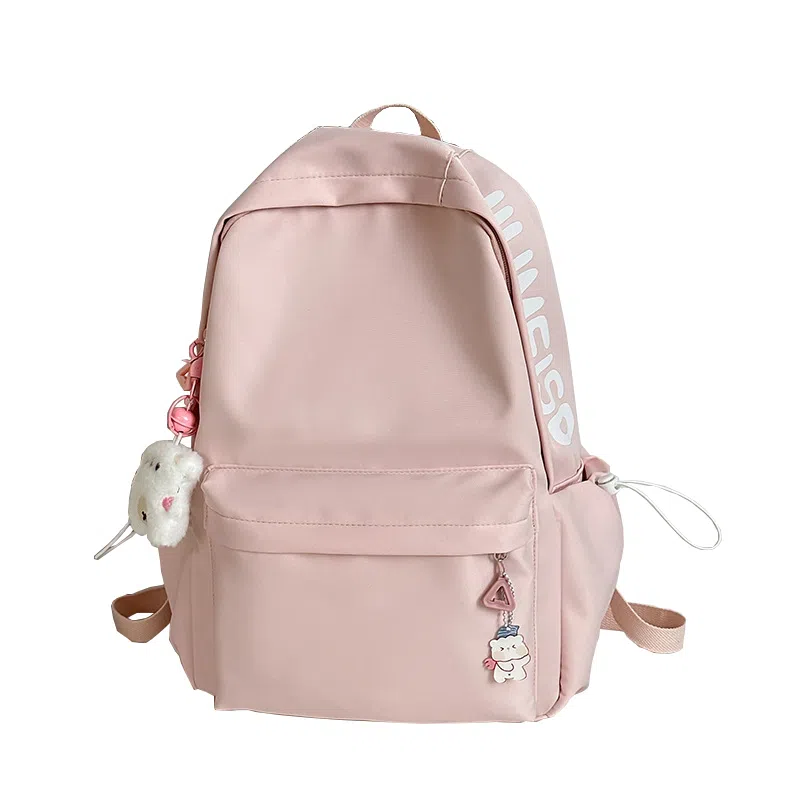 泰克森 简约百搭日系旅行设计感小众登山背包 尼龙 双肩包 常规 女款 多色