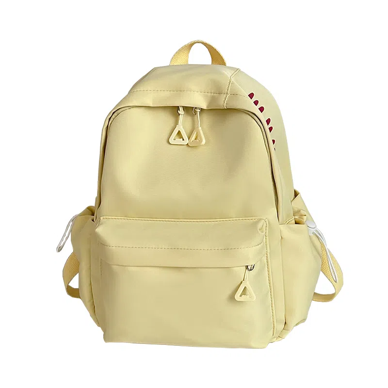 泰克森 简约百搭日系旅行设计感小众登山背包 尼龙 双肩包 常规 女款 多色