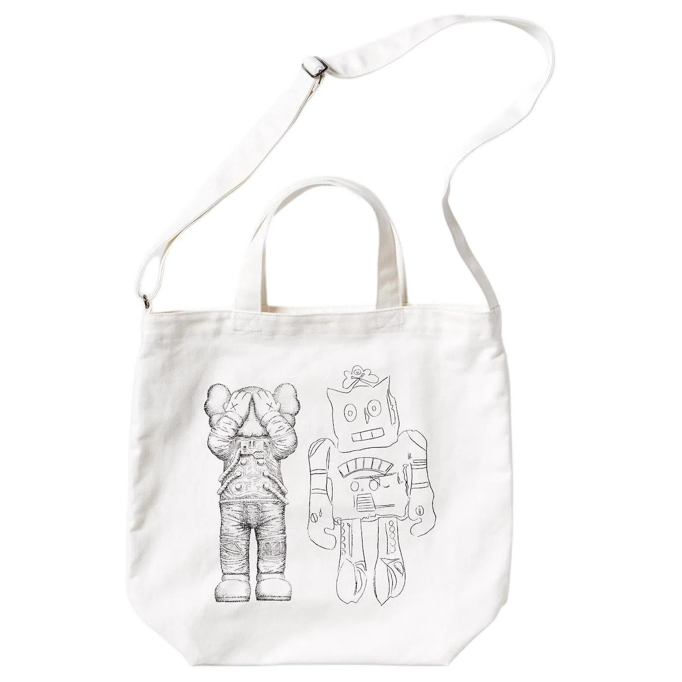 UNIQLO KAWS + Warhol 2Way Tote