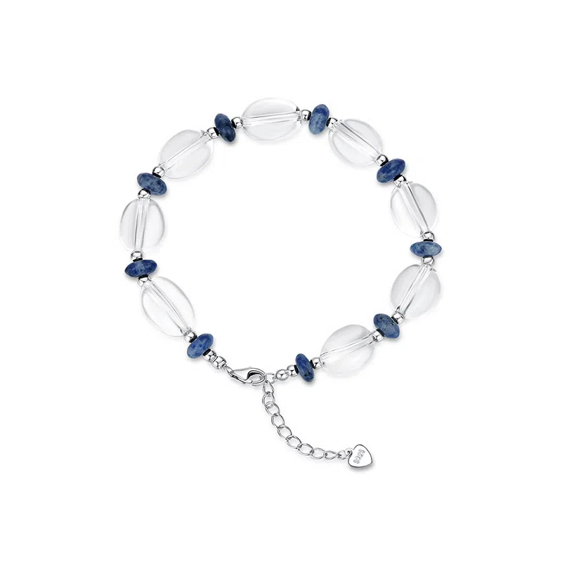 亲喜 温柔透明串珠复古精致森系清冷感白月光小众 优雅精致中国风中式 水晶 手串 女款