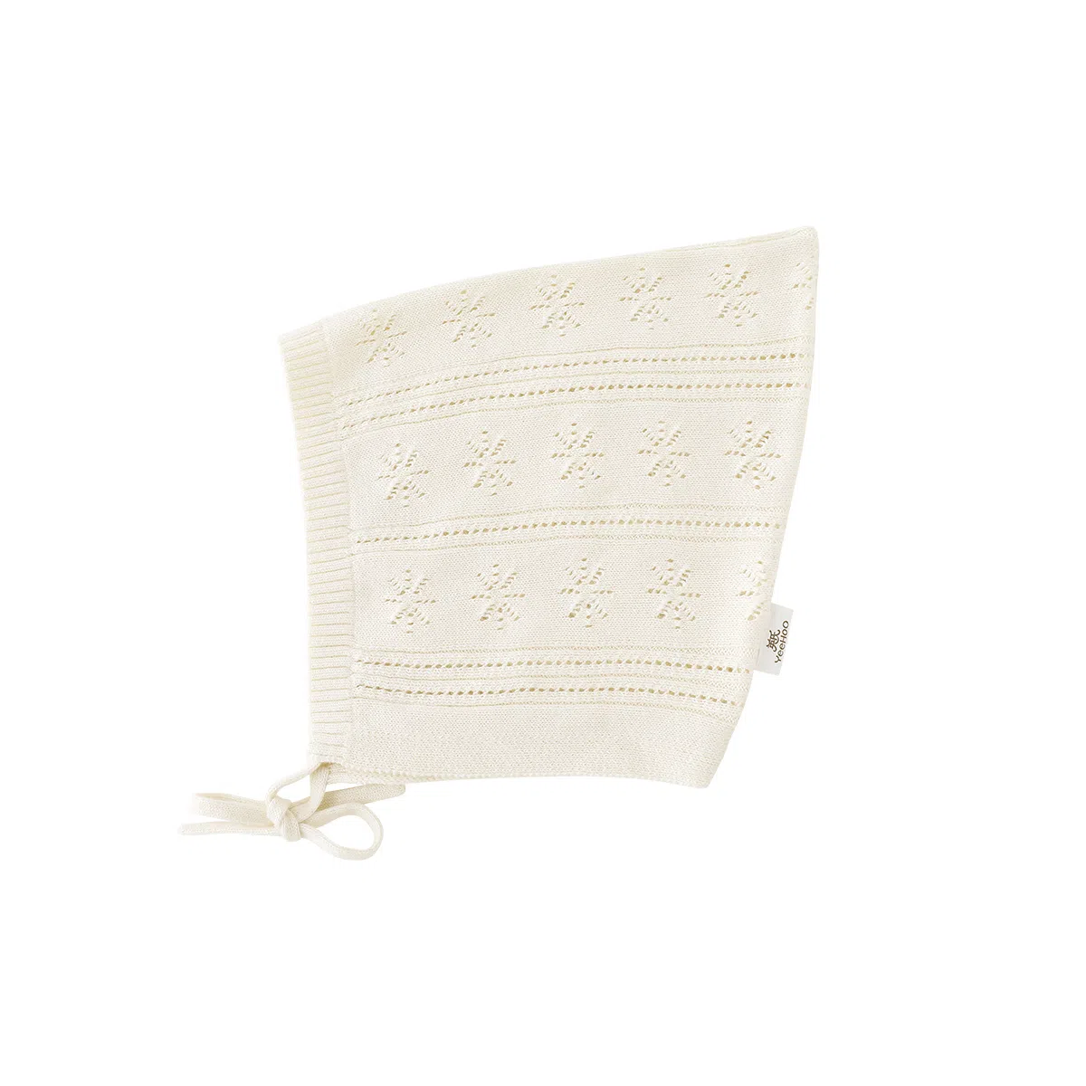 英氏 儿童贴面帽宝宝防风 棉 绒线帽 女款