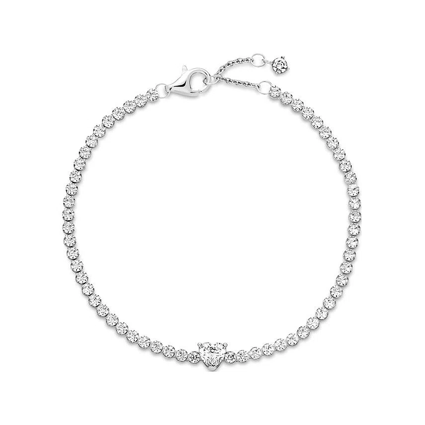 Pandora Tennis Bracelet Silver