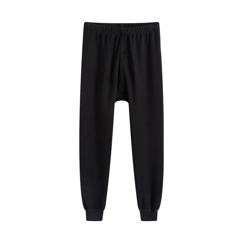 贴身领域 加厚加绒青少年棉裤秋裤绒裤内穿毛裤打底裤保暖裤 男款