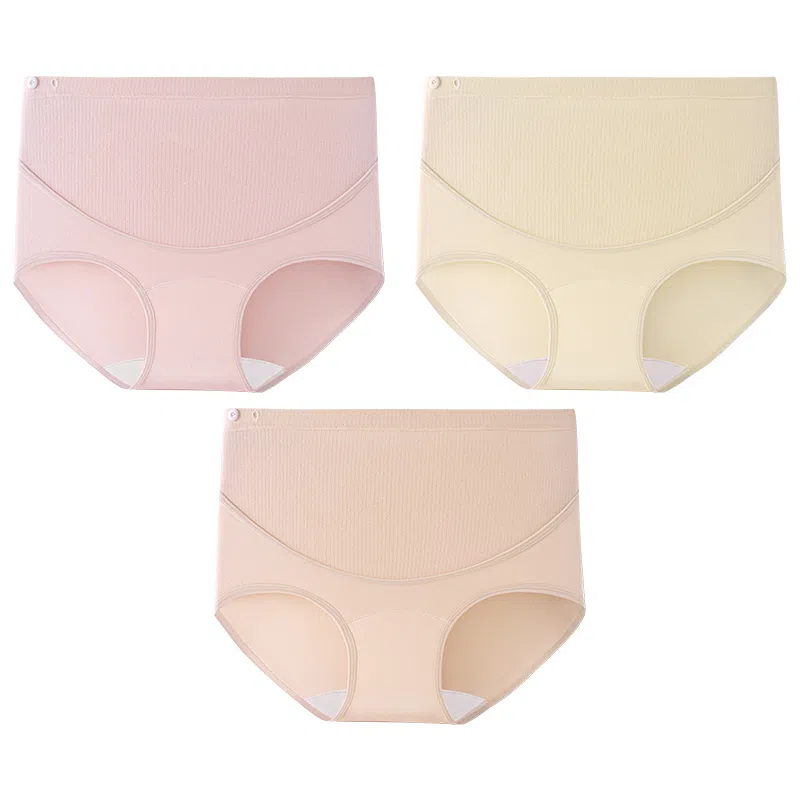 二三二三 高腰抗菌薄款不卷边高弹不勒腰内裤 女款 组合装