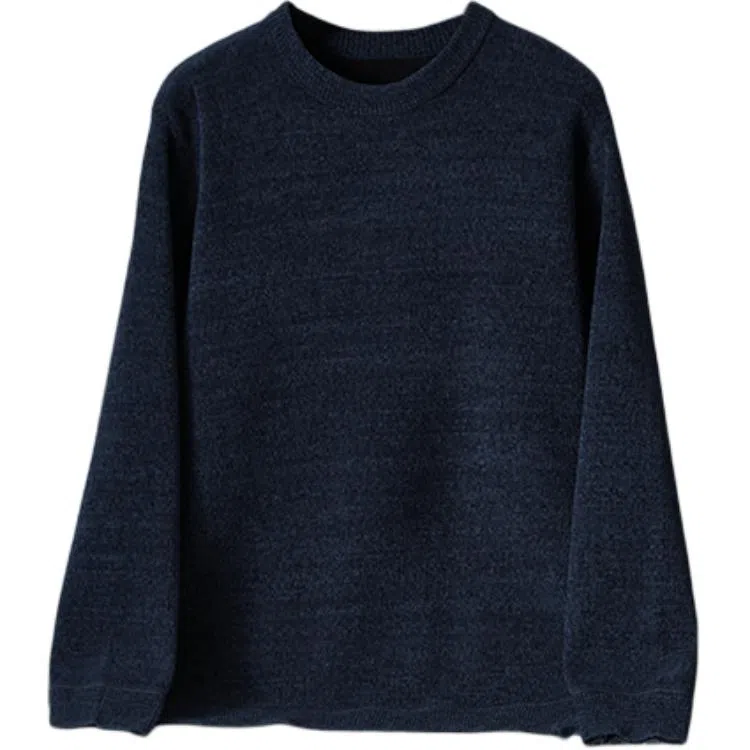 雅鹿 圆领简约舒适长袖保暖上装 男款