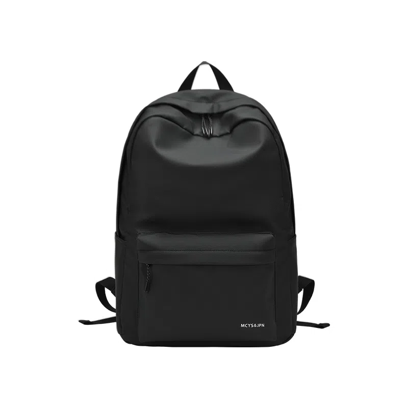 木村耀司 休闲简约百搭大容量初高中大学生通勤潮流多功能旅游 牛津纺 双肩包书包电脑包背包 常规 男女同款 黑色