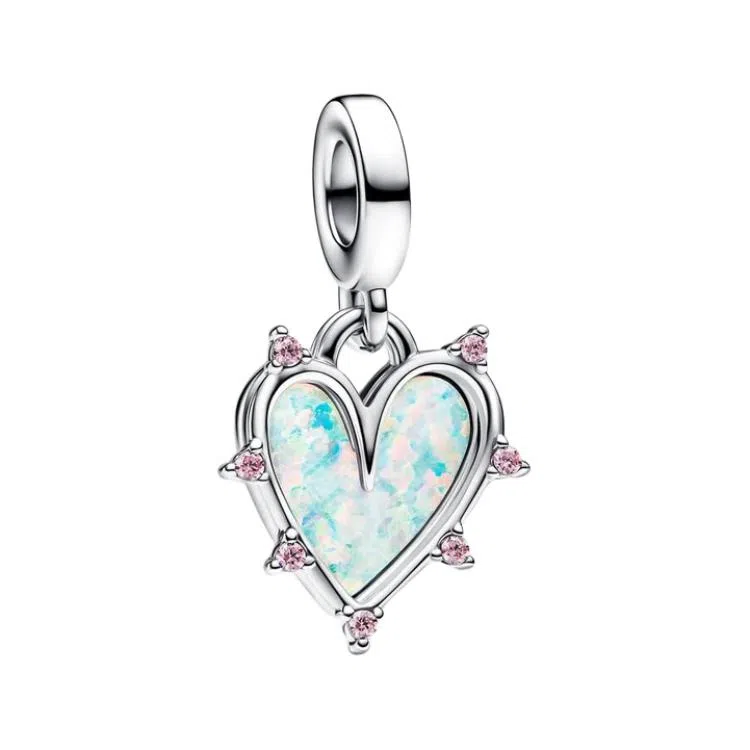 Pandora Heart Pendant Silver