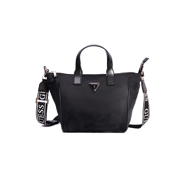 GUESS Nylon Tote Bag Black