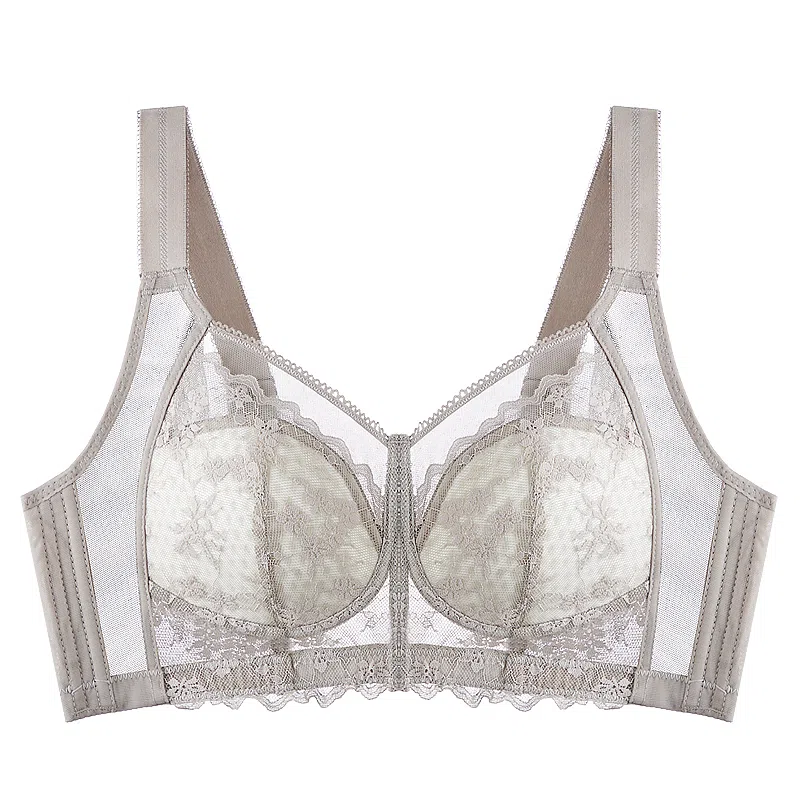 千奈美 无钢圈轻薄大胸显小全罩杯文胸 女款