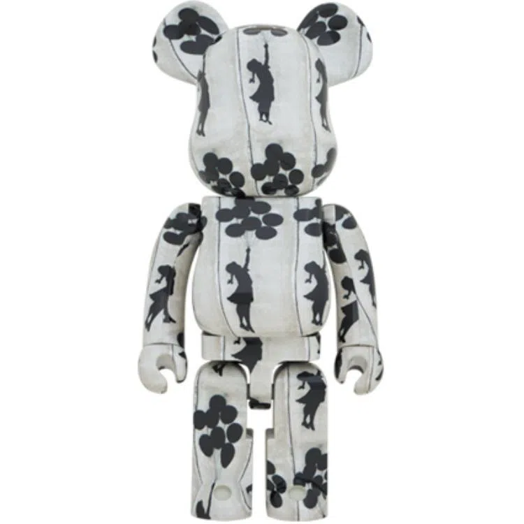 BERBRICK x BANKSY 1000400100 Flying Balloons Girl 7cm28cm70cm