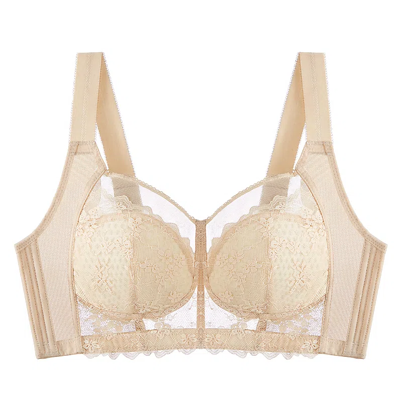 千奈美 无钢圈轻薄大胸显小全罩杯文胸 女款