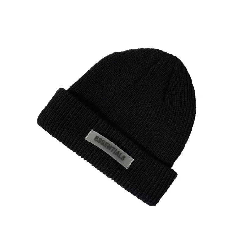 祎步康 韩版冷帽秋冬季保暖套头帽 街头针织瓜皮帽户外潮 腈纶 绒线帽 男女同款情侣款