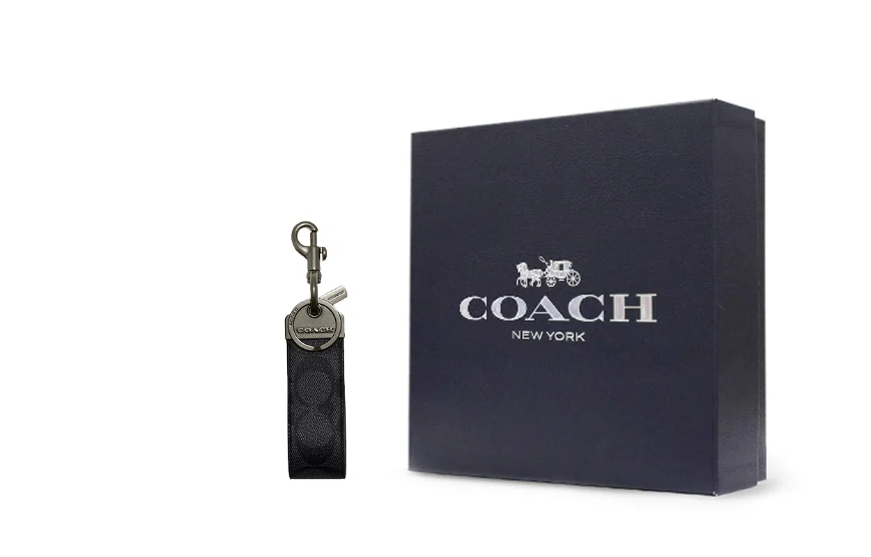 COACH Key Fob 3 Classic Monogram