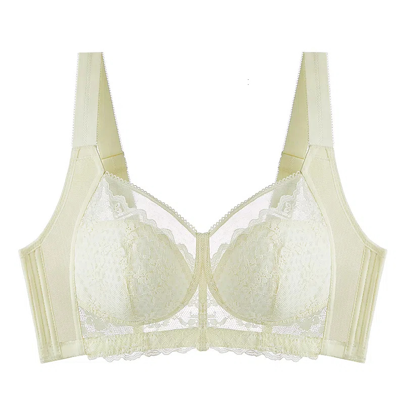 千奈美 无钢圈轻薄大胸显小全罩杯文胸 女款