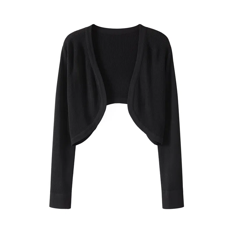 北极绒 搭配吊带小坎肩防晒长袖 披肩 女款