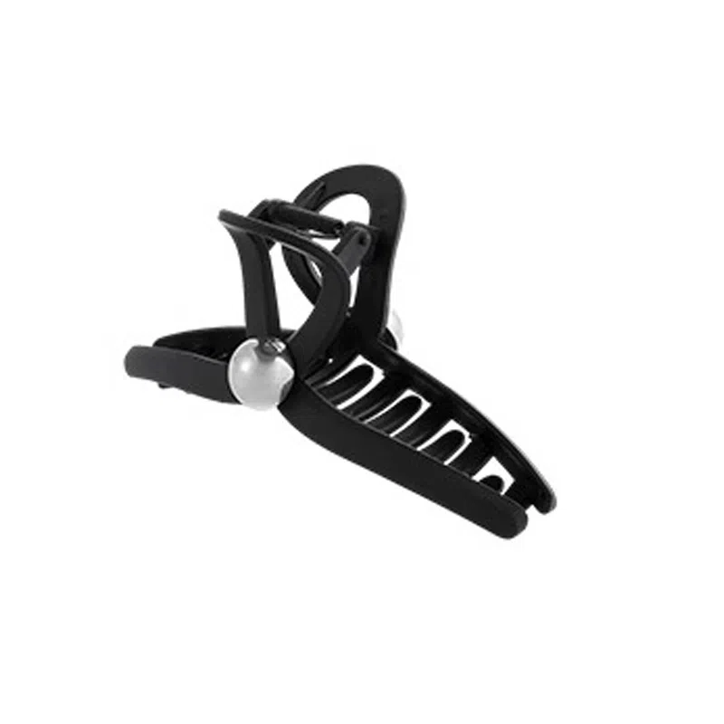 水中玉 高级感黑色抓夹超大号鲨鱼夹后脑勺发量多夹子发卡头饰 亚克力 发夹 女款