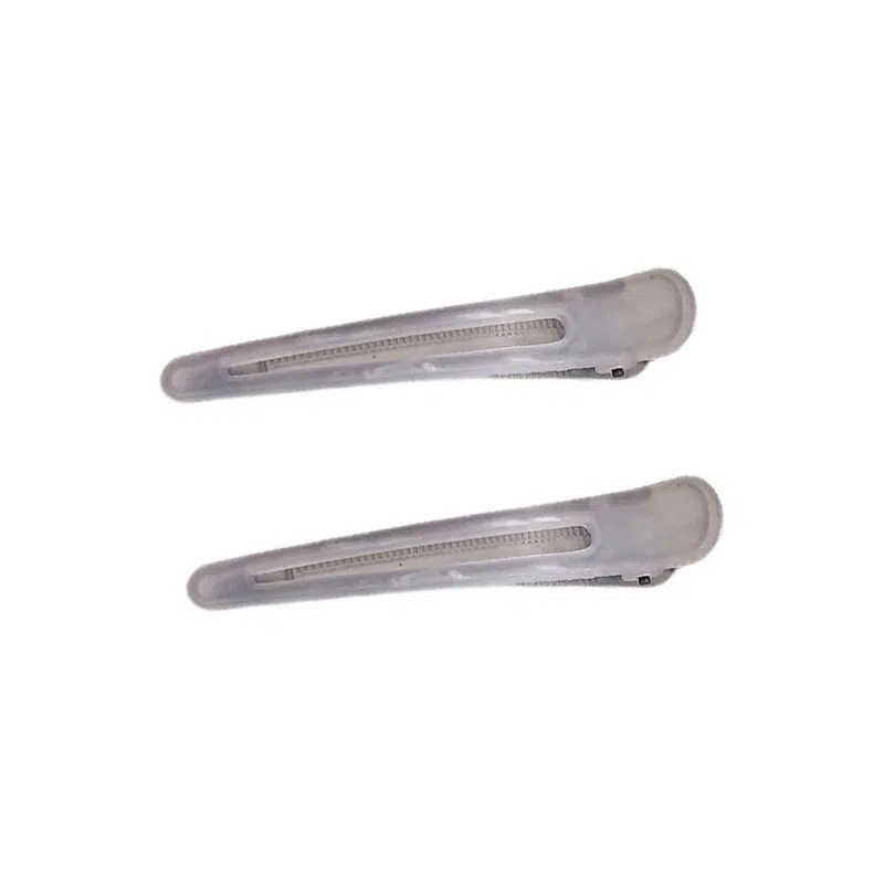 水中玉 简约韩式磨砂蓬松刘海夹前额鸭嘴夹发卡定位夹发饰 亚克力 发夹 女款