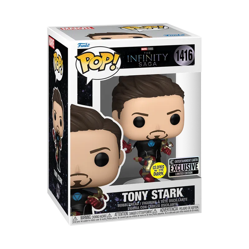 Funko x Marvel Iron Man Tony Stark Q版