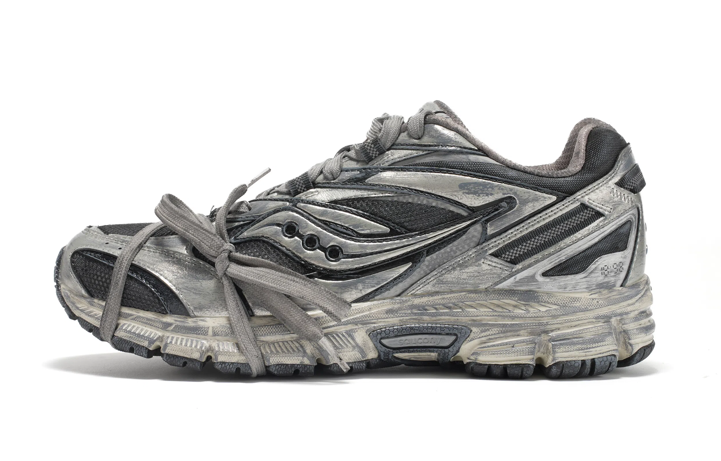 Saucony Cohesion 2K Silver Black Grey