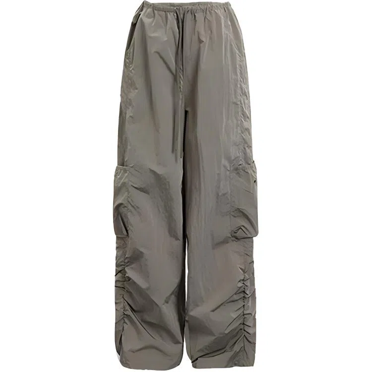 High Street Sweet Spicy Wide-leg Cargo Pants Women