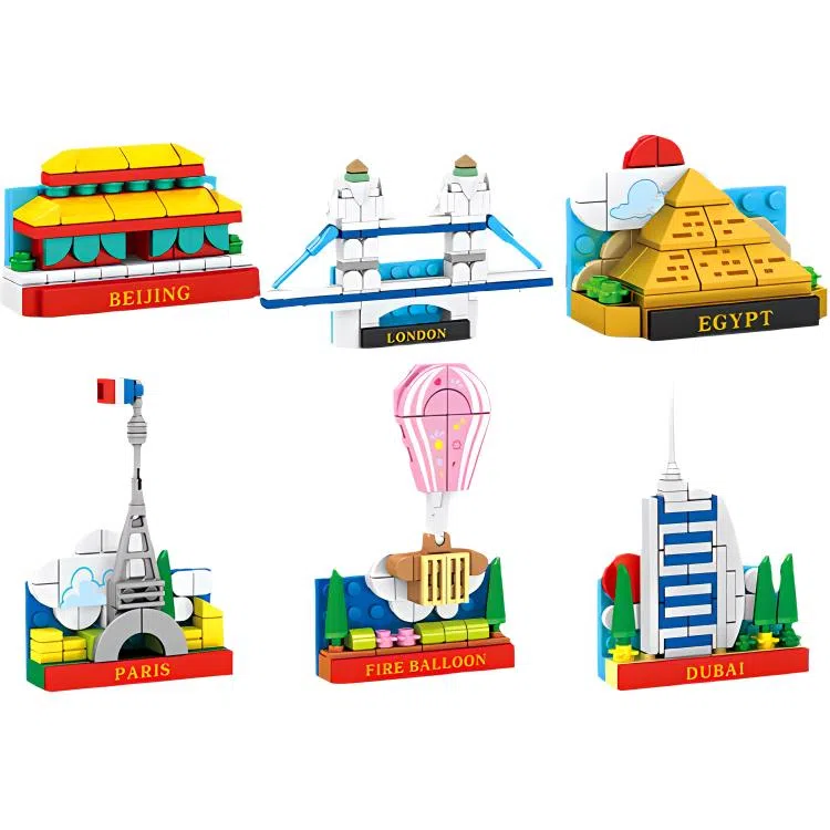 6 358pcs 610007-610012