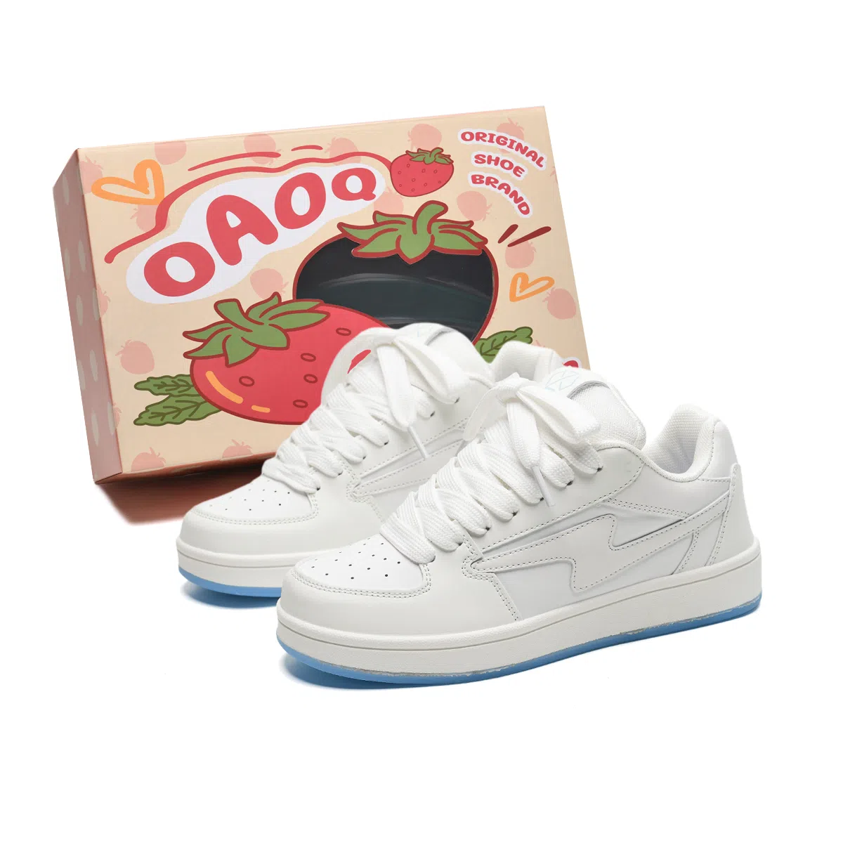 OAOQ Low Top Sneakers Beige