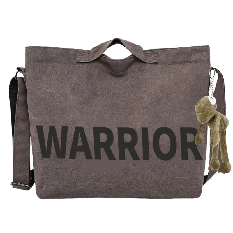 Warrior Canvas Bag Black