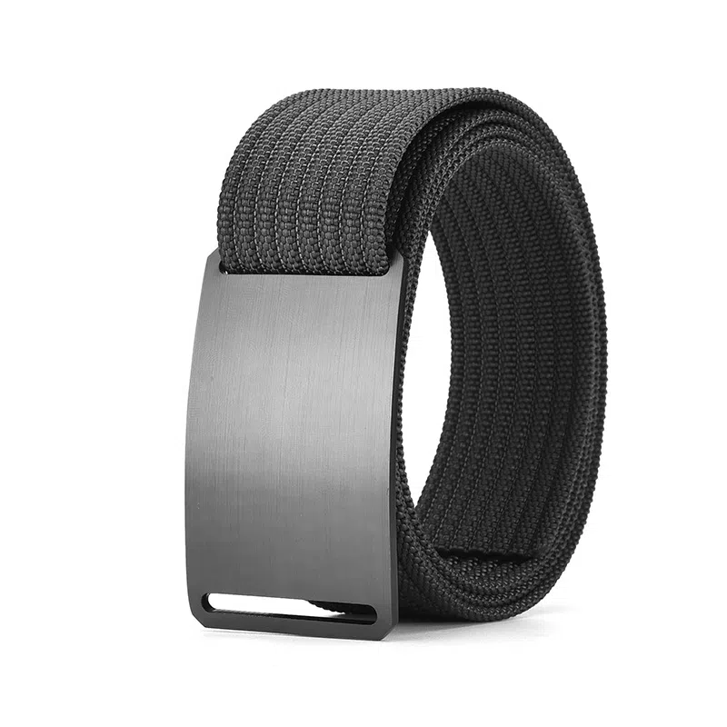 Emperor Penguin Aluminum Buckle Canvas Belt